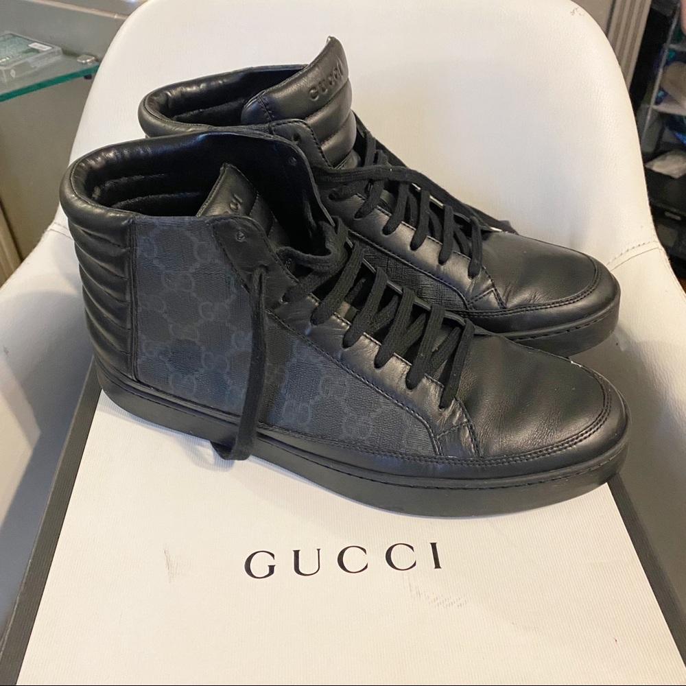 Gucci | Men’s Hightop Double G Sneaker